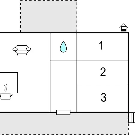 펜션 3 Bedroom Cozy In 라빈
